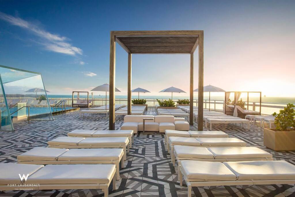 1 Bedroom With Ocean And City Views! フォート・ローダーデール エクステリア 写真